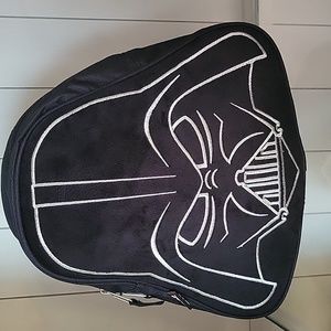 Disney Star Wars Backpack New Black Front is Soft Velvet Feel